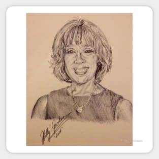 GAYLE KING Sticker